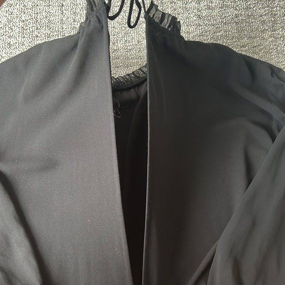Aritzia Wilfred sz. Small open back chiffon skater dresss - Picture 7 of 7